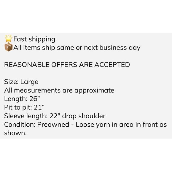 Vintage Robert Scott Sweater Large Womens Gray Linen Cotton Knitted By Hand 90s - Picture 2 of 7